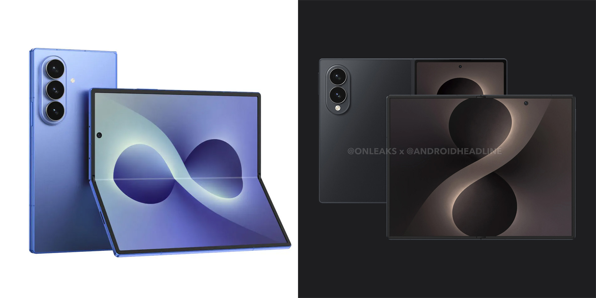 Z Fold 8 Wide Renders (OnLeaks) — 4:3 Proportionen