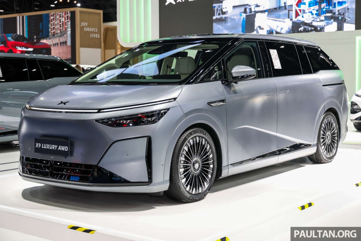 Xpeng X9 Facelift bei Bangkok Motor Show 2026